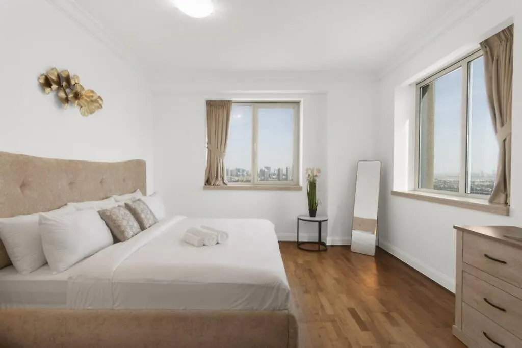 Breathtaking 2Br W/180 Degree Views - Dubai Marina Lägenhet 0*,